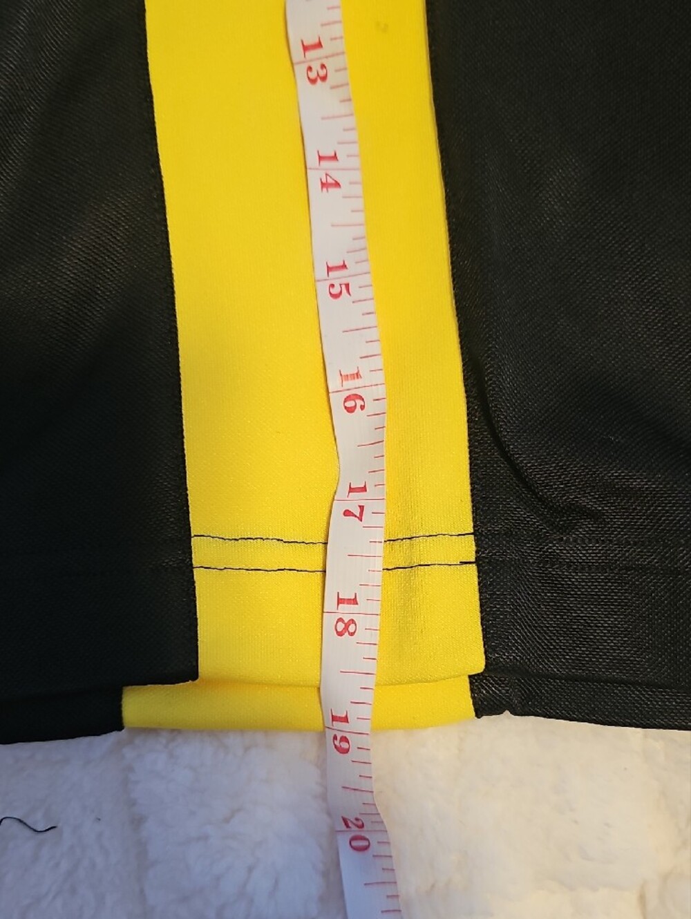🔥 New Palm Angels Men's Classic Track Shorts Black Yellow - Size Medium Authent - Picture 11 of 11